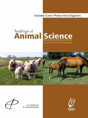 cover image of Textbook of Animal Science (As per ICAR UG Syllabus)